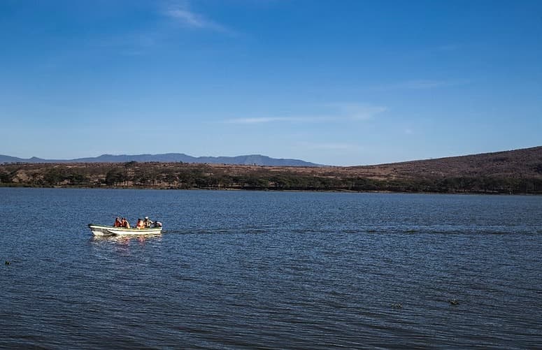 Boat ride on Lake Naivasha during the Oserengoni Wildlife Sanctuary package